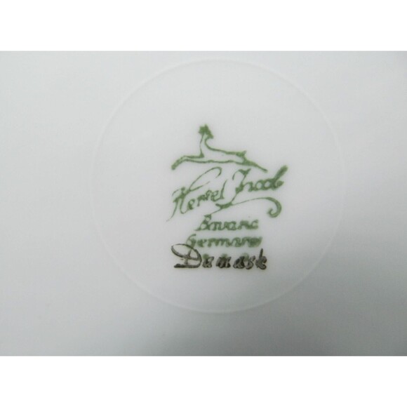 Hertel Jacob Bavaria Damask Gray Vintage 7 3/4" Soup Bowl VGC - Picture 4 of 6